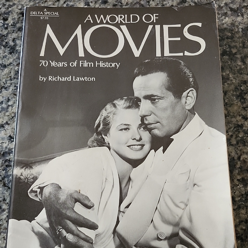 A World of Movies Book 1974 Edition By Richard Lawton